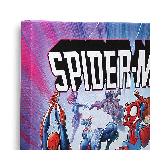 Toile Spider-Man Open Road Brands : grande déco murale Marvel pour cinéma maison - 4