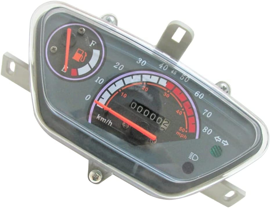 Instrument Gauge Speedometer Assembly Compatible for TaoTao ATM50A Chinese Scooter
