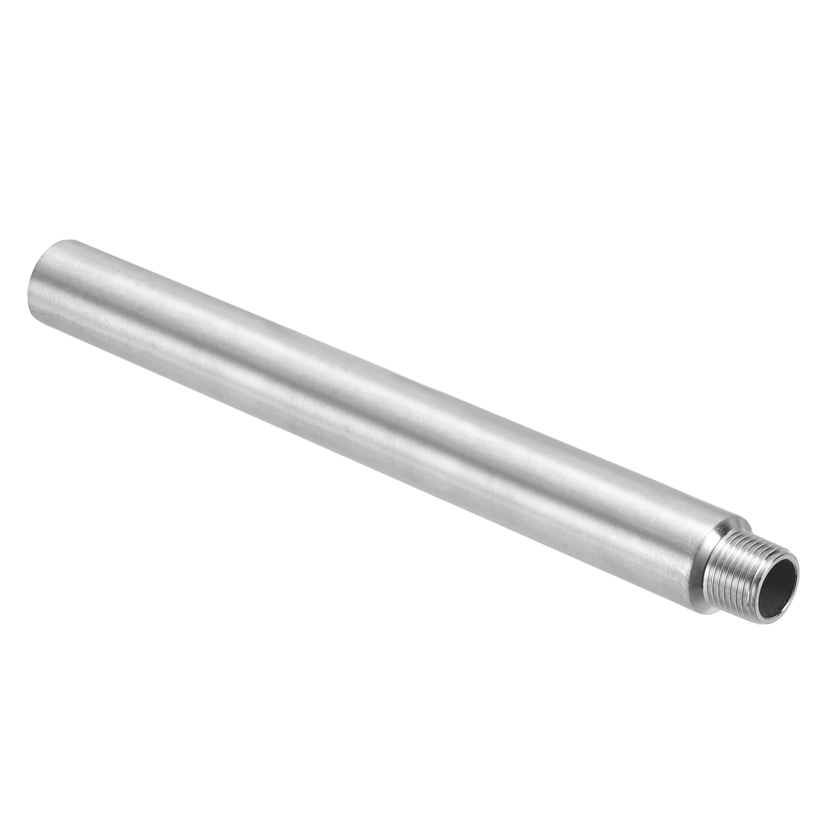 Conector de tubería PATIKIL G1/2" para alargar conexiones sin fugas, acero inoxidable 300mm