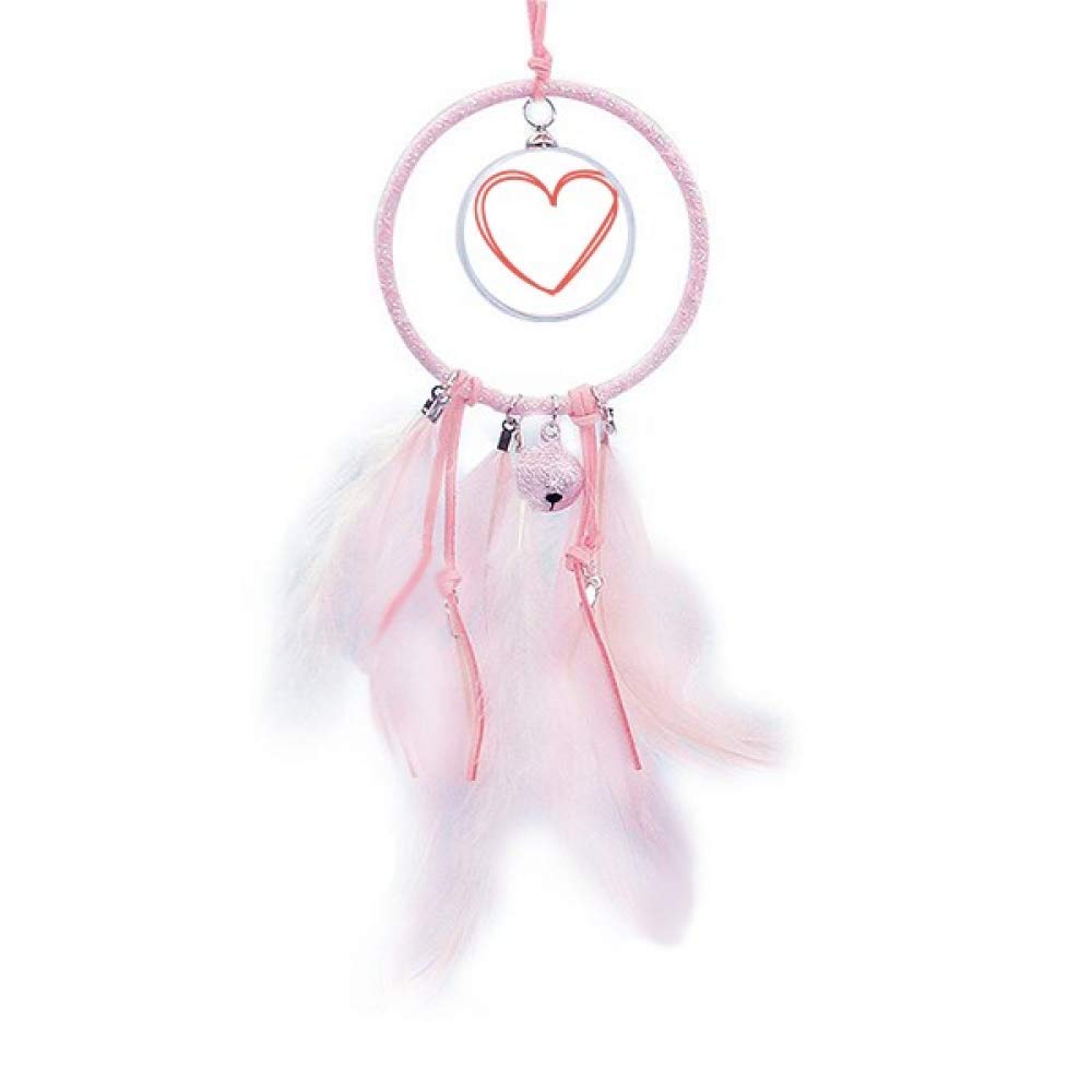 Atrapasueños con forma de corazón decoración dormitorio San Valentín