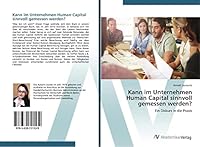 Kann im Unternehmen Human Capital sinnvoll gemessen werden? 3639721535 Book Cover