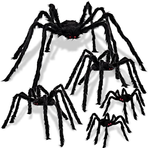 Araignées poilues de Halloween : éliminez le vide de votre déco extérieure avec 5 grands modèles