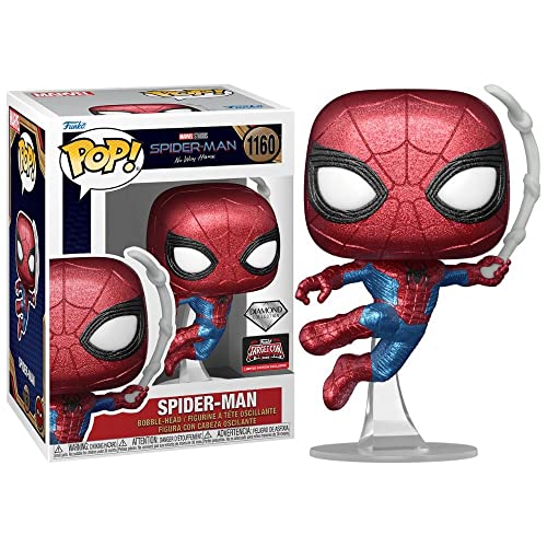 Funko Pop Spiderman: No Way Home - Spiderman Diamond Target Con Exclusivo