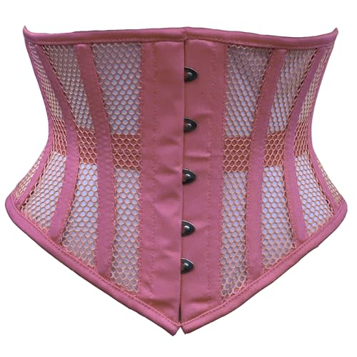 Image of Women's Waist Training Underbust Corset Steel Boned Hourglass Body Shaper