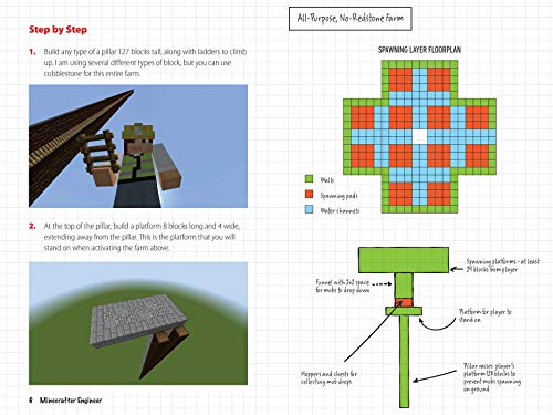 Minecrafter Engineer: Awesome Mob Grinders and Farms: Contraptions for Getting the Loot