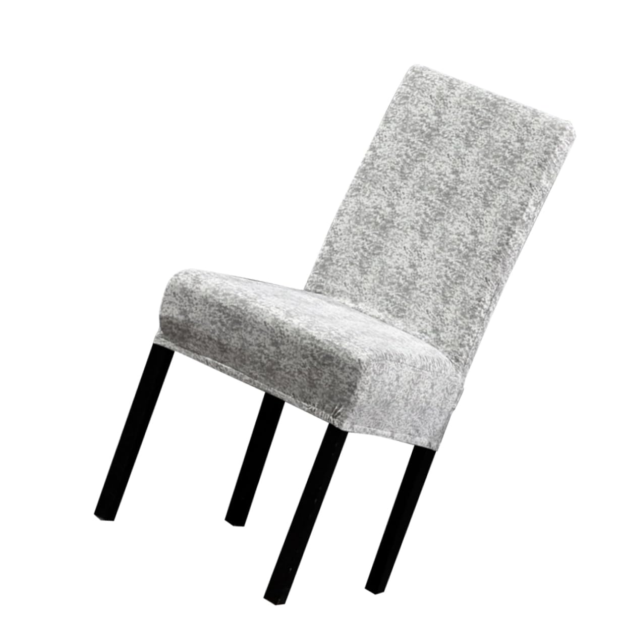 GREENADSCAPE Caso De La Silla Funda De Asiento para Mascotas Silla De La Cojines De Asiento a Prueba De Agua Fundas para Sillas De Boda Fundas para Sillas Sin Brazos Grey