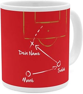 PhotoFancy Tasse Liverpool mit Namen personalisiert - Design Liverpool FC Tactics