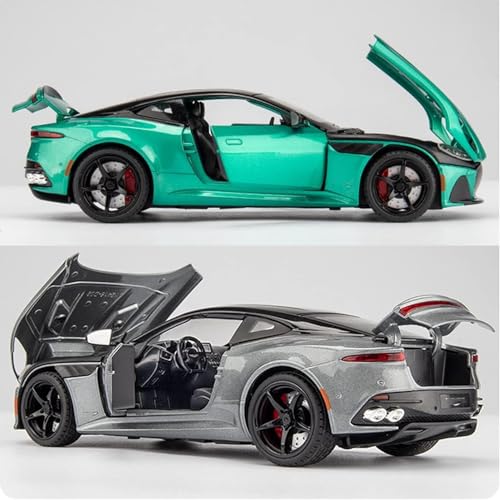 Image of 1:24 Scale Aston Martin Metal Model Diecast Openable Door Toy Car Pullback with Sound Light Toy Car for Kids Best Gifts Toys for Boys