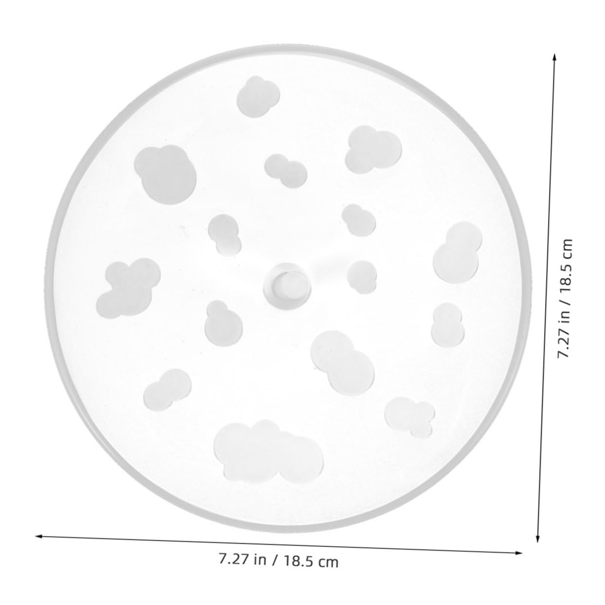 MAGICLULU 2Pcs Food Grade Plastic Microwave Popcorn Bowl Lid Collapsible Design for Compatibility Safe and Stylish Popcorn Accessories for Home Use