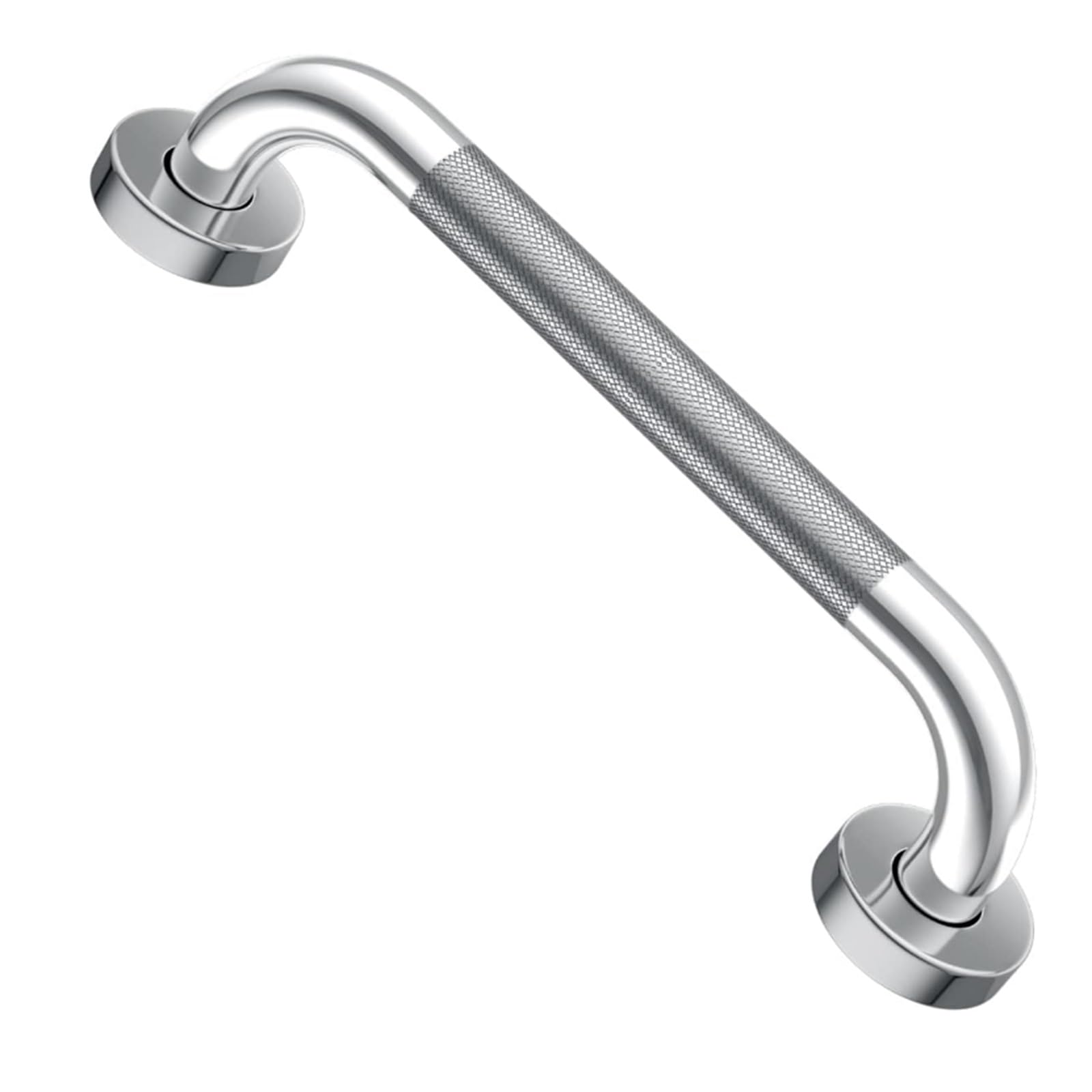 Haltegriff aus Edelstahl, 50 cm, rutschfester Sicherheitsgriff für Senioren und Behinderte, Badezimmer-Haltegriff, langlebige Greifhilfe für erhöhte Sicherheit