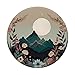 Boho Chic Floral Wreath Forest Nature Mountain Cute Pastel PopSockets Adhesive PopGrip