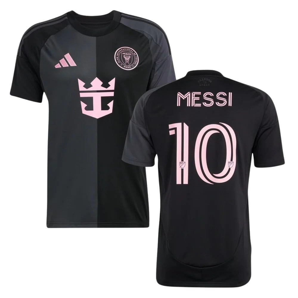 Inter  Men's   Miami Away Messi Shirt 25/26 , Football by adidas in Size L, Sports Direct