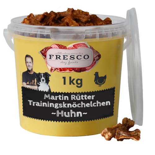 FRESCO Dog Martin Rütter Trainingsknöchelchen Huhn 1kg | Hundeleckerli