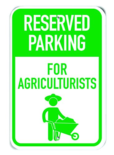 Panneau Agriculteur pour organiser le parking de la ferme et de la coopérative