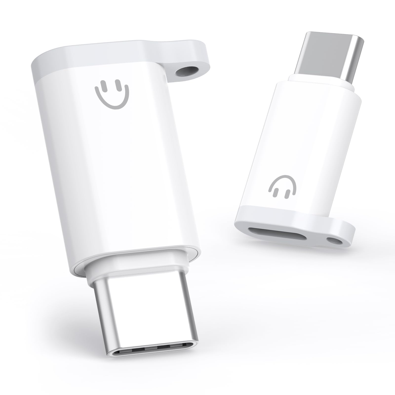 Photo 1 of Skyoyo Lightning to USB-C Audio Adapter 2-Pack