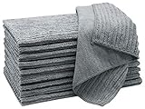 SUPER ABSORBENTES. Las bayetas XXL de 45x65 cm tienen un gramaje superior de 380 g/m², resultando muy absorbentes y ofreciendo maravillosos resultados tanto en seco como mojadas. Podemos usarlas sin la necesidad de detergente u otro producto de limpieza.