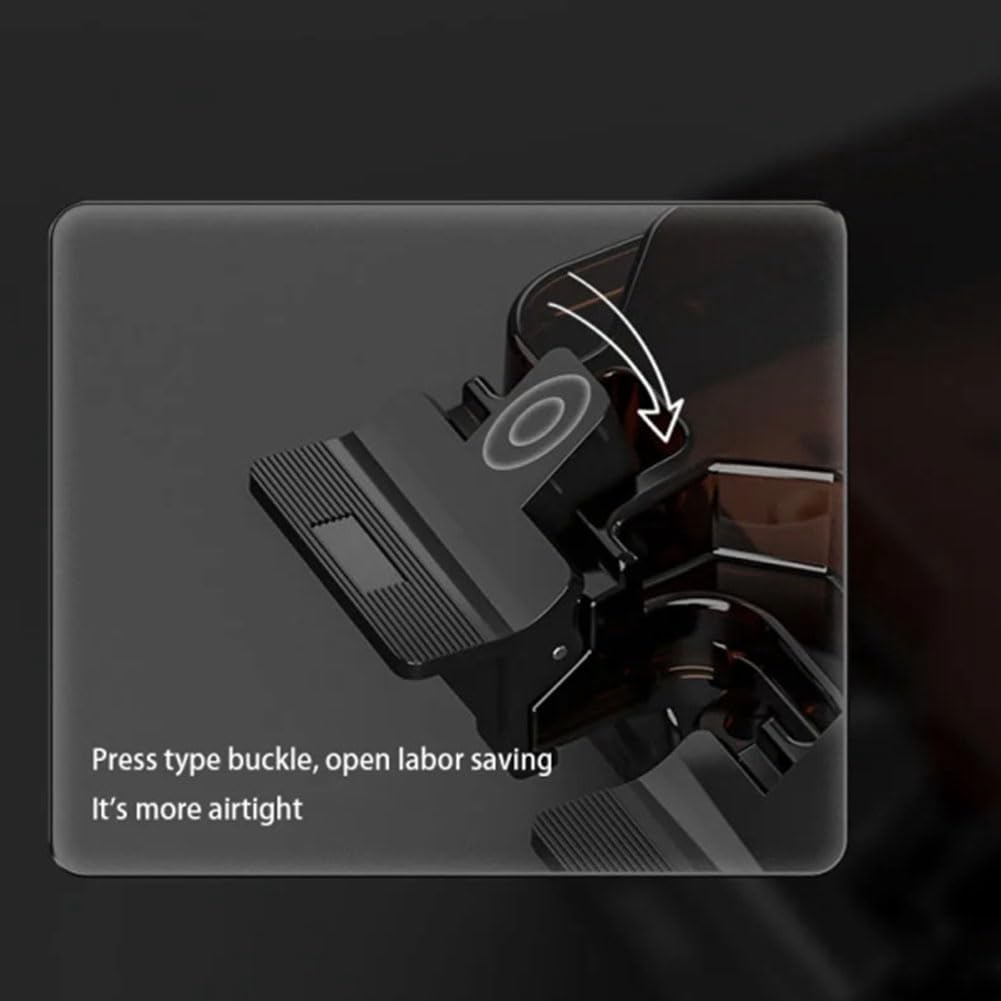 Aboiled IP66 Waterproof Wall Plug Socket with Built-in Switch - 220V Black EU Power Outlet for Home Appliances