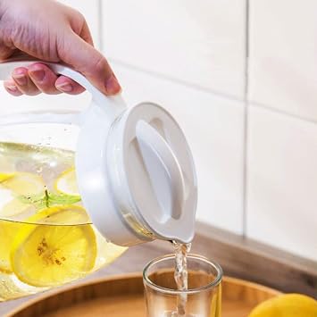 Removable Home Large Capacity teapot Portable Glass Water Pot Simple Fruit Tea Kettle Tea Set Tea Brewer 2000ml/70.4oz Cleanable