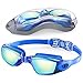 Aegend Swim Goggles, Swimming Goggles No Leaking Anti Fog UV Protection Triathlon Swim Goggles with Free Protection Case for Adult Men Women Youth Kids Child, 9 choices