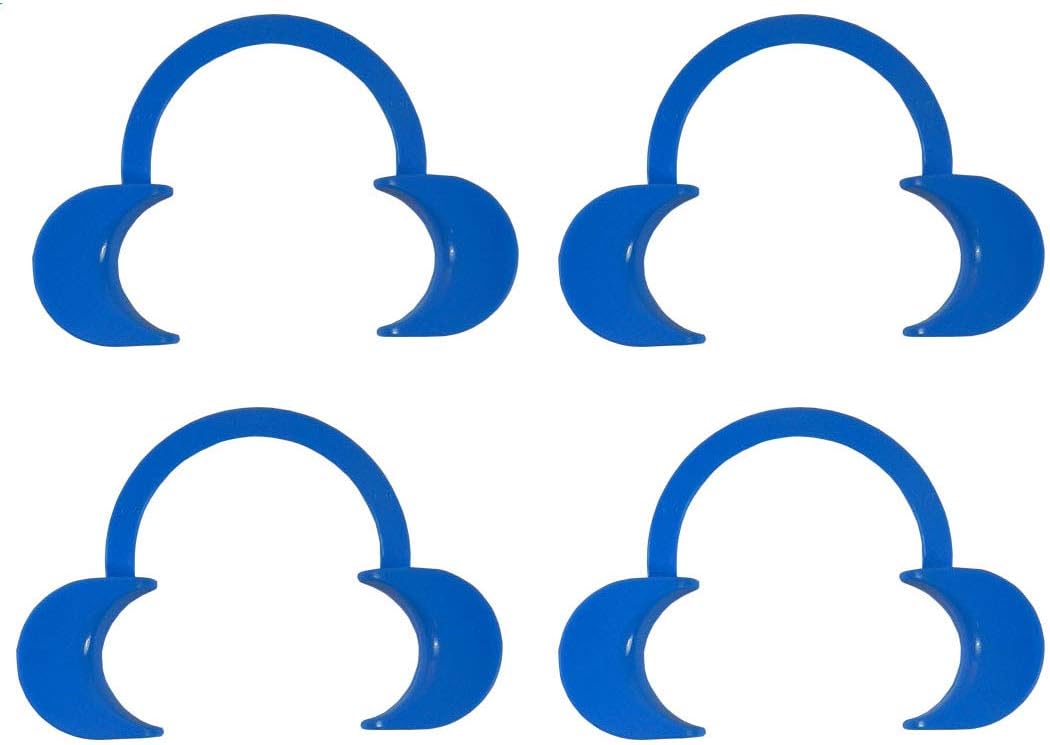 Dentosmile Flexi Eco Cheek/Lip Retractor C-Shape Mouth Opener Size Medium (Blue) (4)