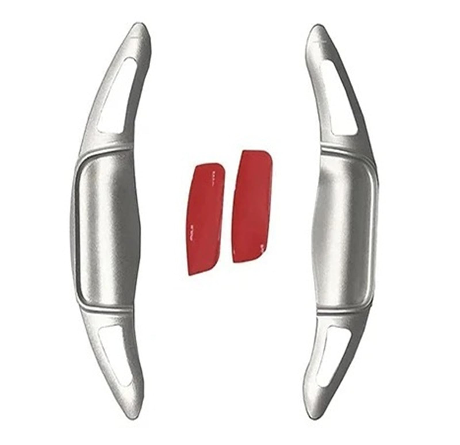 Xxiucj Car Paddle Shifter Extensions for Toyota for Corolla for Camry for RAV4 for Avalon 2019-2022 Car Steering Wheel Paddle Shifter Extension(Silver 1 Pair)