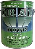 DRAWTITE Drywall Primer & Drywall Sealer, Drywall Repair, Wallpaper Repair (Zero VOC) 1 GALLON