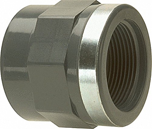 PVC-U - Klebefitting Übergangs-Gewindemuffe- 90mm x 3''- IG