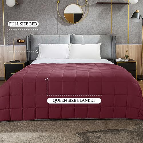 CYMULA Weighted Blanket Kids 7 Pounds (40''*60'' Throw Size) - Cooling Breathable Children Heavy Blankets Summer Winter - Ultra Microfiber Soft Comfort with Glass Beads - Gifts for Boys/Girls