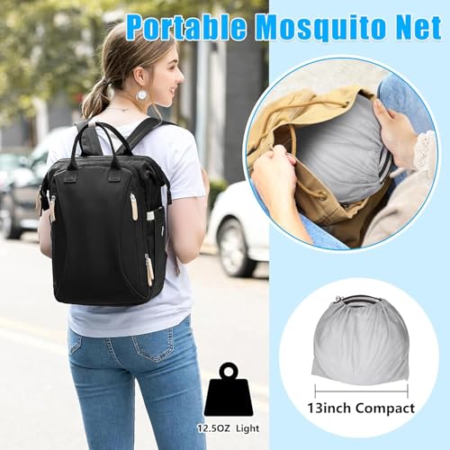 Image of 2 Pcs 78 * 31 * 23 Inch Large Pop Up Mosquito Net, Portable Foldable Mesh Tent, Breathable Lightweight Mosquito Net Tent for Bed Camping Travel Patio