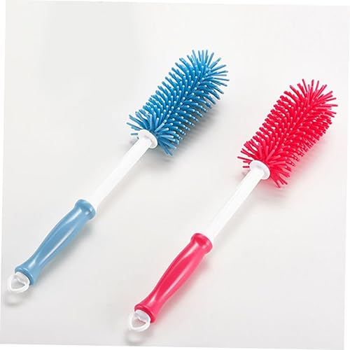 Miniatura 6 de Toyvian Cepillo de limpieza para biberones, juego de 2 piezas para facilitar la limpieza y el mantenimiento