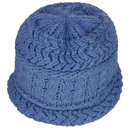 Miniatura 2 de Lierys Gorro De Punto Classico Mujer - Made In Germany Sombreros Cloché Sombrero Invierno Otoño Invierno - Talla Única Celeste