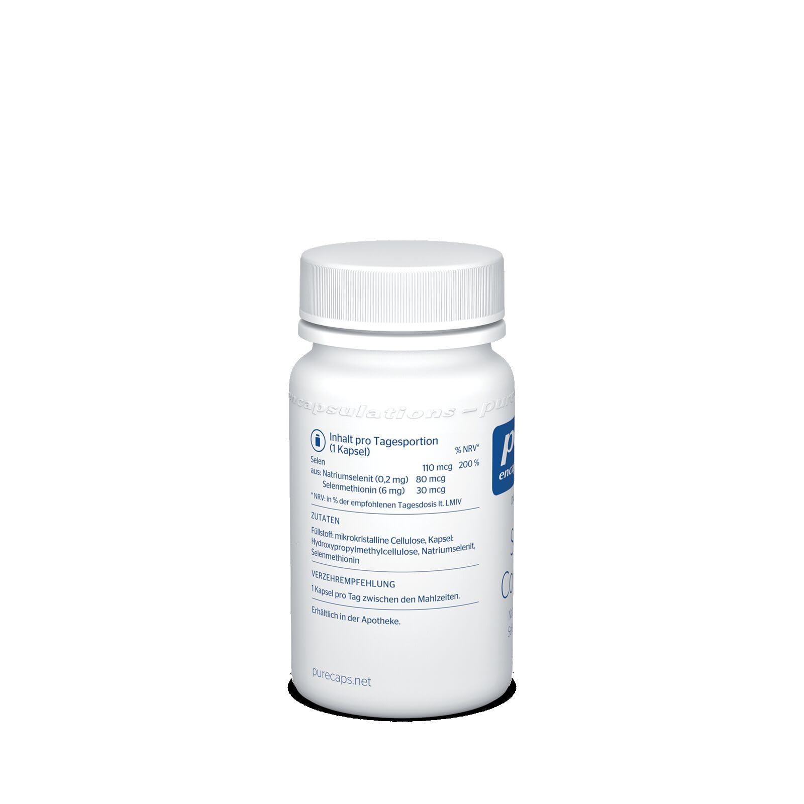 Pure Encapsulations - Selen Complex - Immunsystem stärken - Nahrungsergänzungsmittel für die Schilddrüse - 90 Kapseln