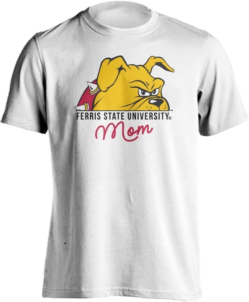 Ferris State Bulldogs Mom Proud Parent Short Sleeve T-Shirt