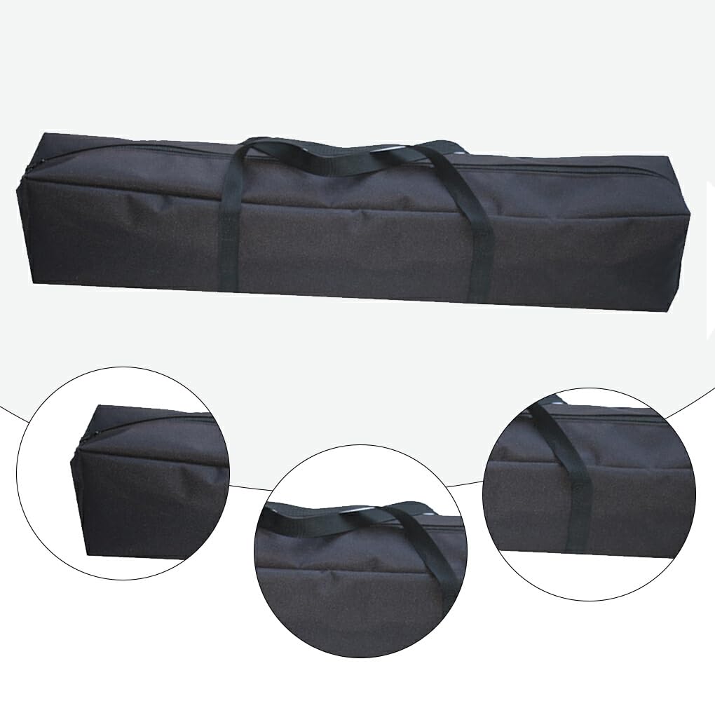 Bolsa de almacenamiento de poste para toldo de Camping, soporte impermeable para artículos diversos, bolso de mano de tela Oxford de gran capacidad para Picnic al aire libre, 130x20x20cm