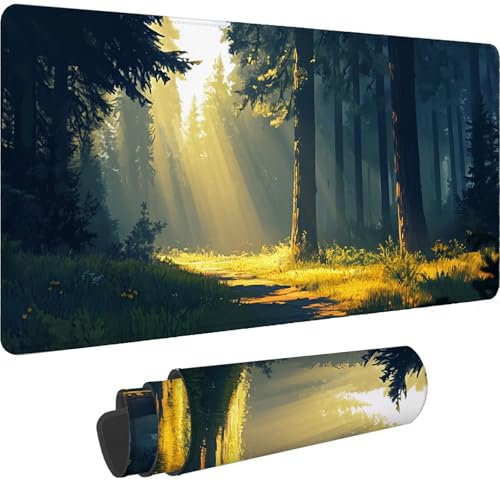 Tapis de souris XXL pour bureau optimisez votre espace de travail et gaming