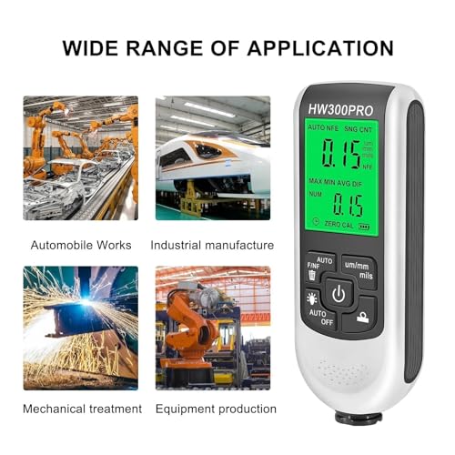 Medidor Digital de Espesor para Pintura Automotriz 0-2000UM miniatura 7