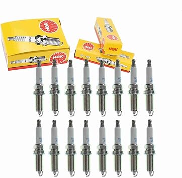 Amazon Com 16 Pc Ngk Standard Spark Plugs Compatible With Dodge Challenger 5 7l V8 2009 2017 Ignition Wire Secondary Automotive