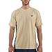 Carhartt Men's Tall Flame Resistant Force Short Sleeve T-Shirt, Sand, Large/Tall