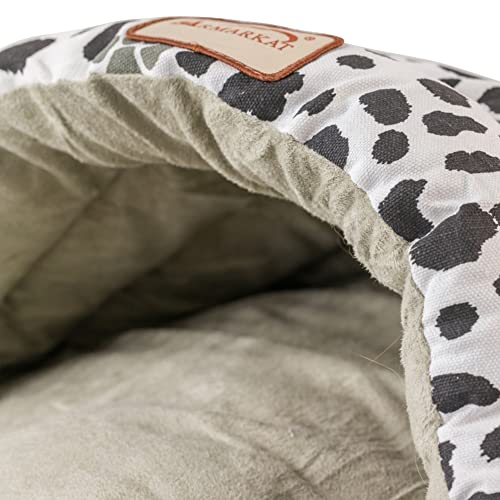 Image of Armarkat Paw Print Cat Bed Size, 20-Inch by 11-Inch