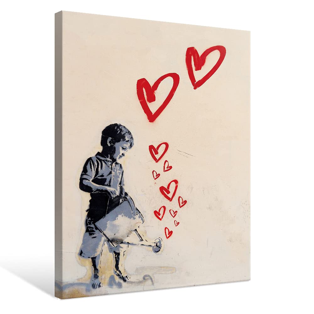 Amazon.co.jp: バンクシー Banksy ワールド ハート ポスター アート