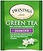 Twinings Green Tea with Jasmine Individually Wrapped Bags, 20 Count (Pack of 1), Fragrant Floral Scent, Caffeinated, Enjoy Hot or Iced, 20 Teabags