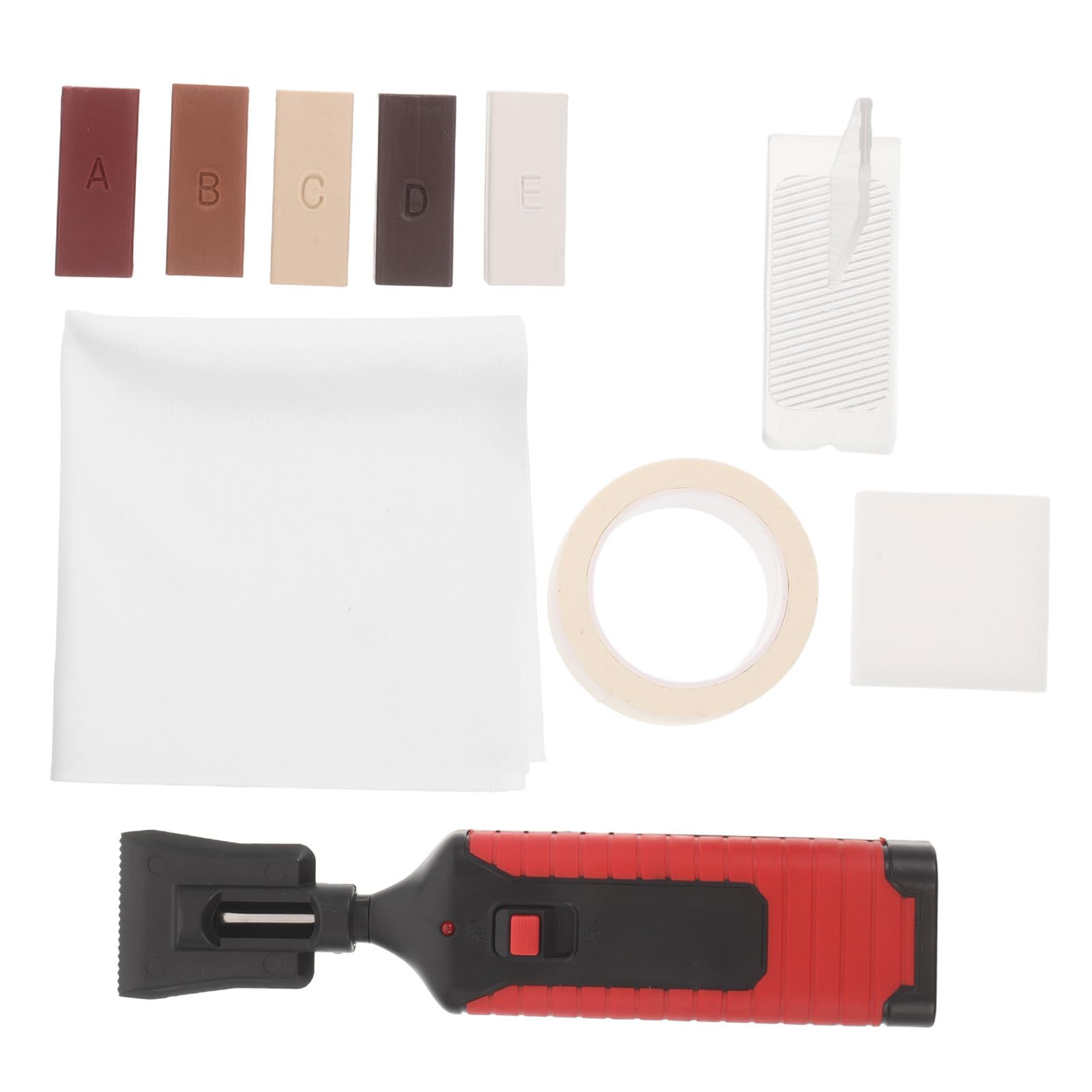 TOYANDONA Kit de Reparación para Suelos de Madera con Cera Restauradora y Herramientas para Eliminar Arañazos y Marcas el Parquet y Laminados