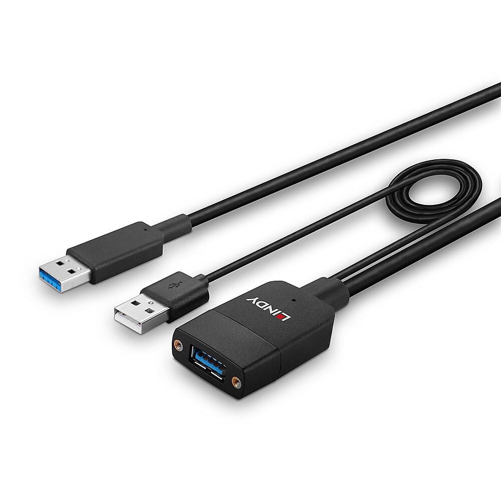 LINDY 43357 35m USB 3.2 Gen 2 Typ A Hybridkabel