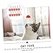 BESPORTBLE 10pcs Pet Cup Bell Toy for Cats and Hamsters Interactive Indoor Plaything to Reduce Biting Behavior and Encourage Exercise