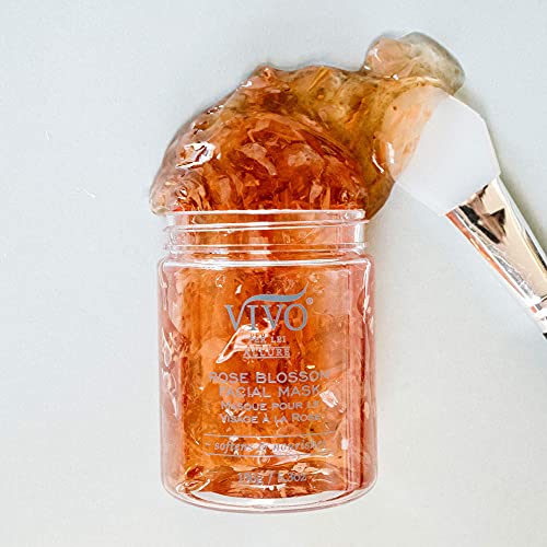 Vivo Per Lei Rose Face Mask - Hydrating Face Mask With Rose & Peony - Moisturizing Face Mask For Smooth Skin - Soothing Facial Mask With Arnica And Aloe To Let Skin Blossom - 150 G/ 5.3 Oz #TOP7