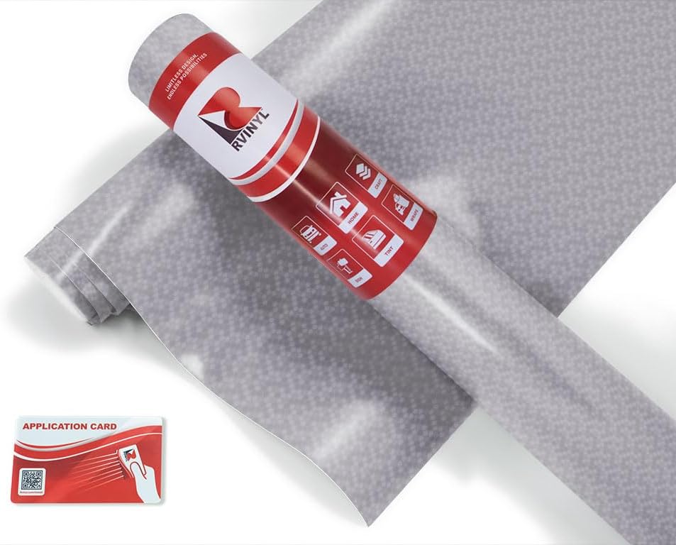 ORACAL 975 Honeycomb Silver Gray 090-H Wrapping Structure Cast Film Vehicle Car Wrap Vinyl Sheet Roll - (10yd x 5ft)