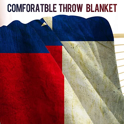 Levens Texas Flag Throw Blanket Gifts For Women Girls Boys, Retro Decor For Couch Bed Sofa Travelling Camping, Birthday Christmas Soft Cozy Lightweight Blankets For Kids Adults 50"X60" #TOP2