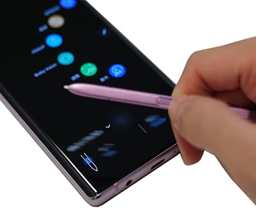 Miniatura 4 de Paquete de 2 lápices capacitivos Galaxy Note 9 con Bluetooth de repuesto para Samsung Galaxy Note 9 SM-N960 Note 9 5G S Pen (morado lavanda)