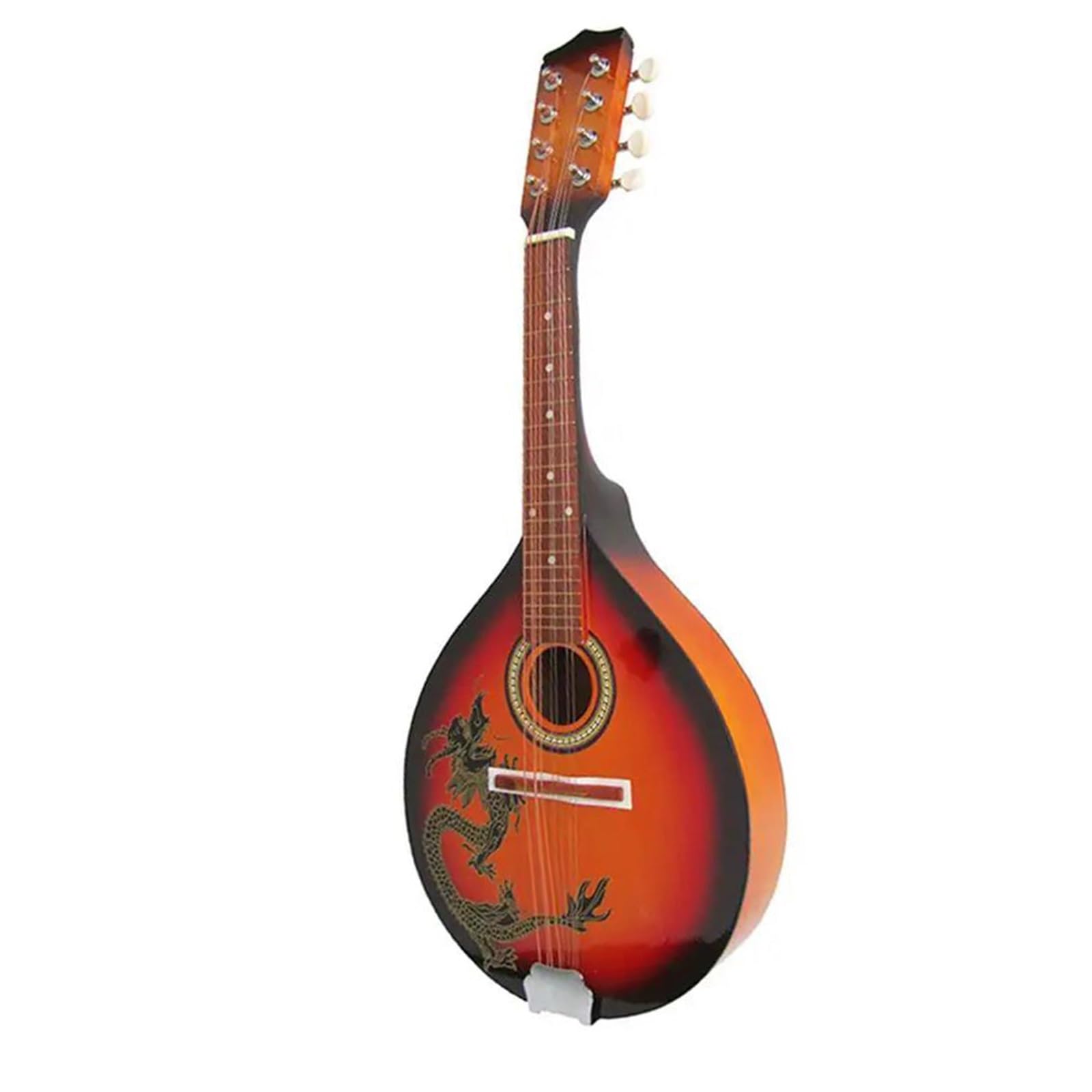 Typ wydajności Mandolinowy Profesjonalny Instrument Smyczkowy Z Litego Drewna Mandolina Instrument Muzyczny W Sunburst Wykonujący Instrument Dla Początkujących Dla Dorosłych