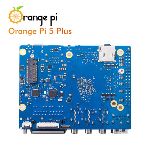 Image of Orange Pi 5 Plus 8GB Rockchip RK3588 8 Core 64 Bit Single Board Computer, 2.4GHz Frequency Open Source Development Board Run Orange Pi OS, Android, Debian, Ubuntu (5 Plus 8G V2.1+5V4A TC Supply